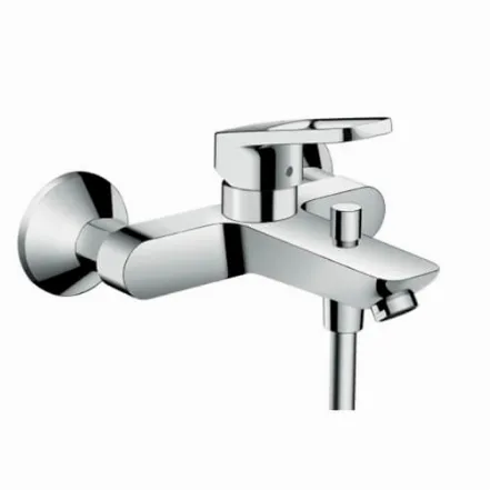 Змішувач одинважільний для ванни с коротким изливом Hansgrohe Novus (71402000)